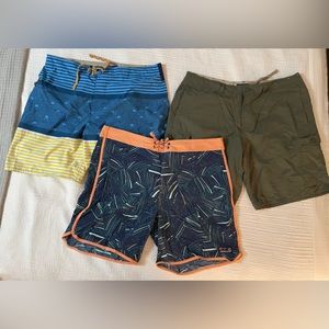 Lot of 3 Patagonia swim trunks Men’s 38 price is for all 3 must buy together